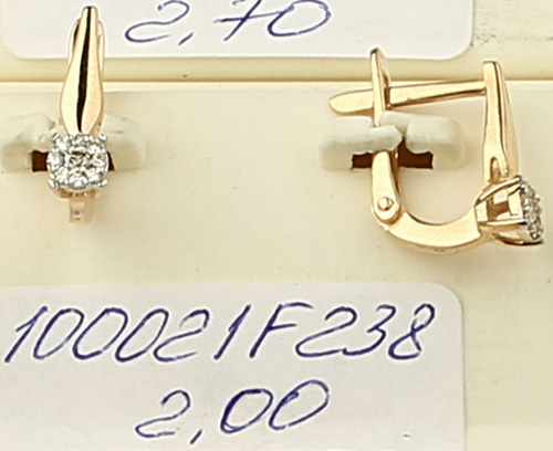 Серьги 100021F238